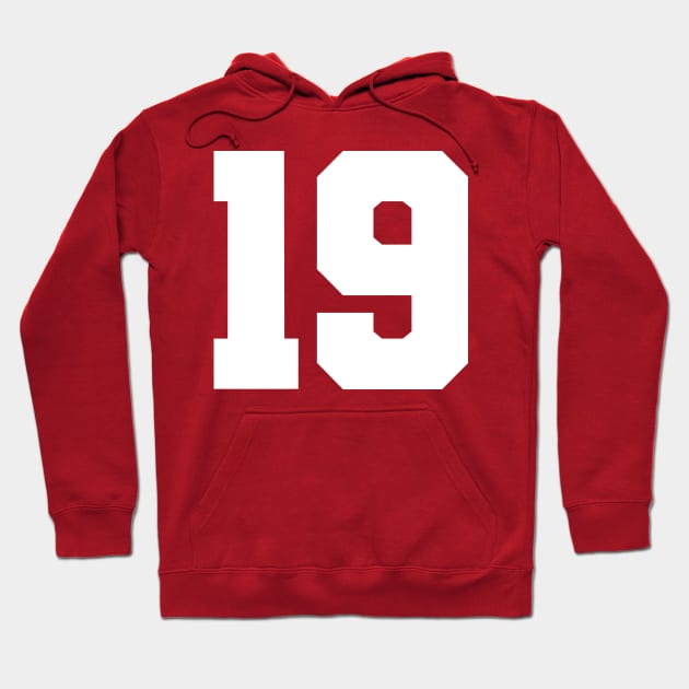 Nineteen Hoodie by colorsplash